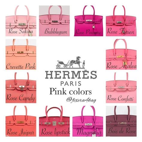 hermes purple colors|Hermes luggage color chart.